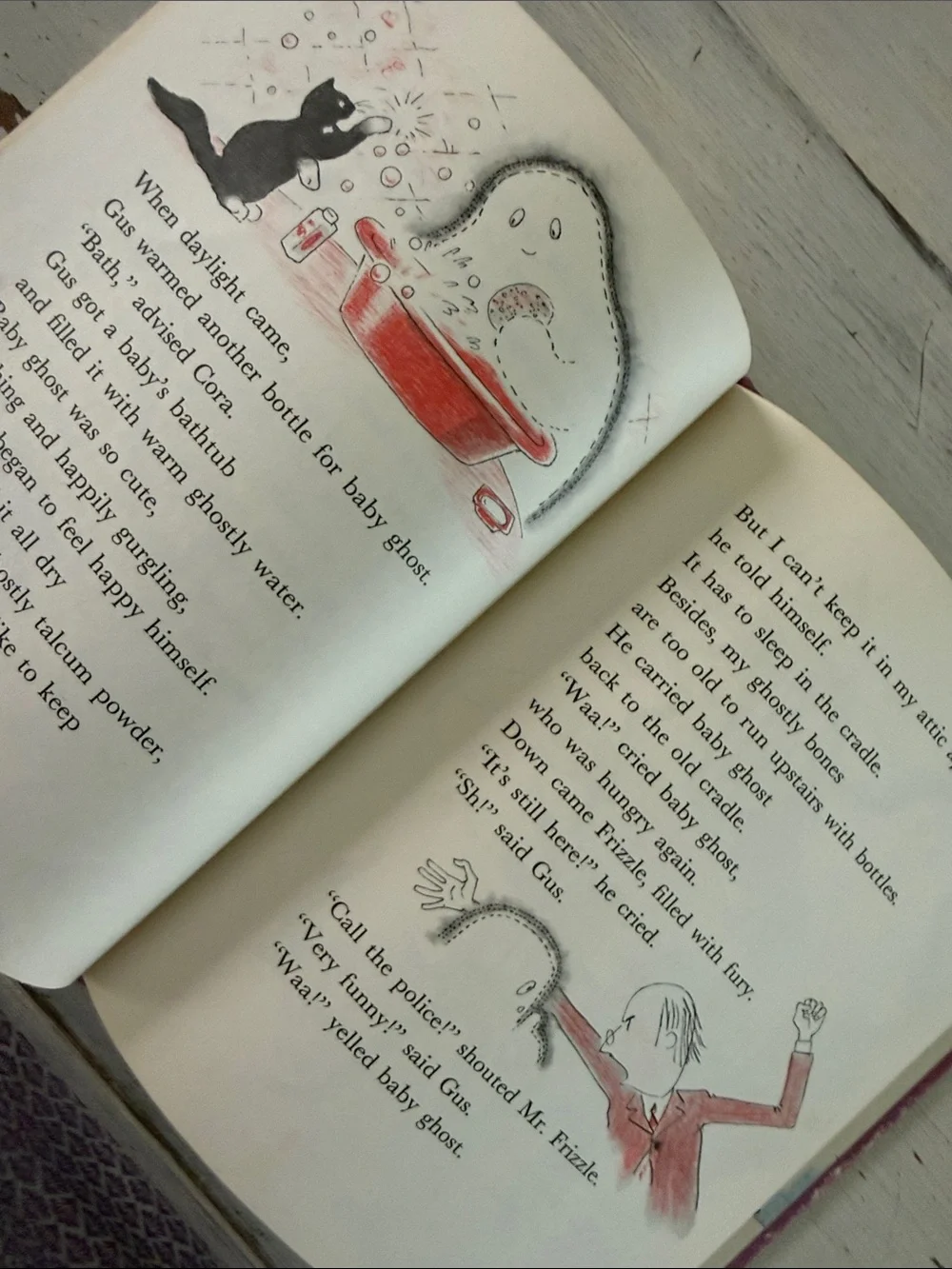 1972 Gus and the Baby Ghost Vintage Book by Jane Thayer